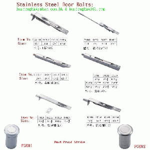 Door Flush Bolts