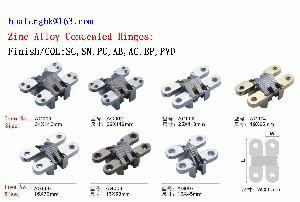 Zinc Alloy Concealed  Hinges